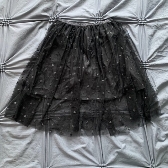 Sheer Black Maxi Skirt - Picture 2 of 3